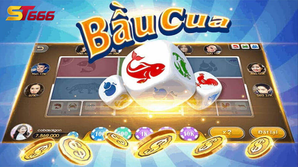Hướng Dẫn Chơi Game Bầu Cua Thắng Lớn Tại Nhà Cái ST666 3 Game bầu cua 2021 tại st6666
