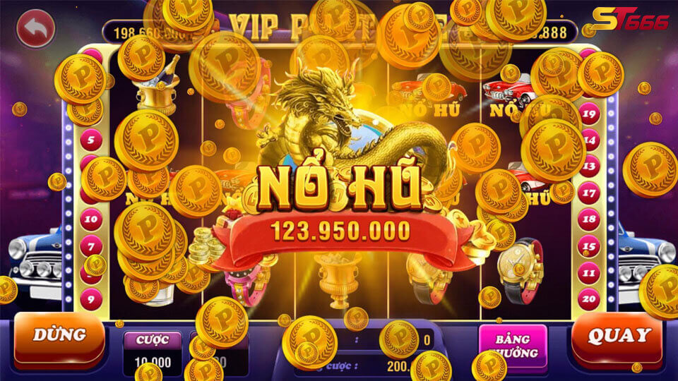 Nổ hũ đổi thưởng tại ST666
