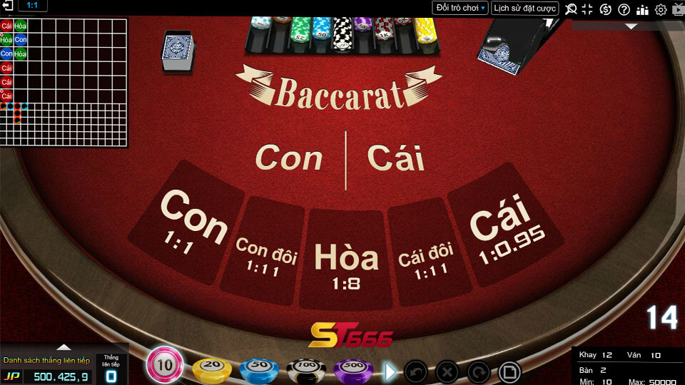 Các Thế Bài Baccarat Phổ Biến - Cách Canh Bài Chuẩn Từ Cao Thủ 2 Kỹ thuật canh bài baccarat ST666