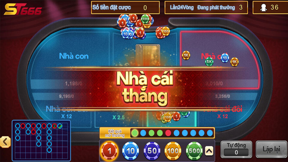 Công Thức Đánh Baccarat Dễ Thắng Tại Casino Online ST666 2 Công thức baccarat - Công thức đánh tài xỉu tại ST666