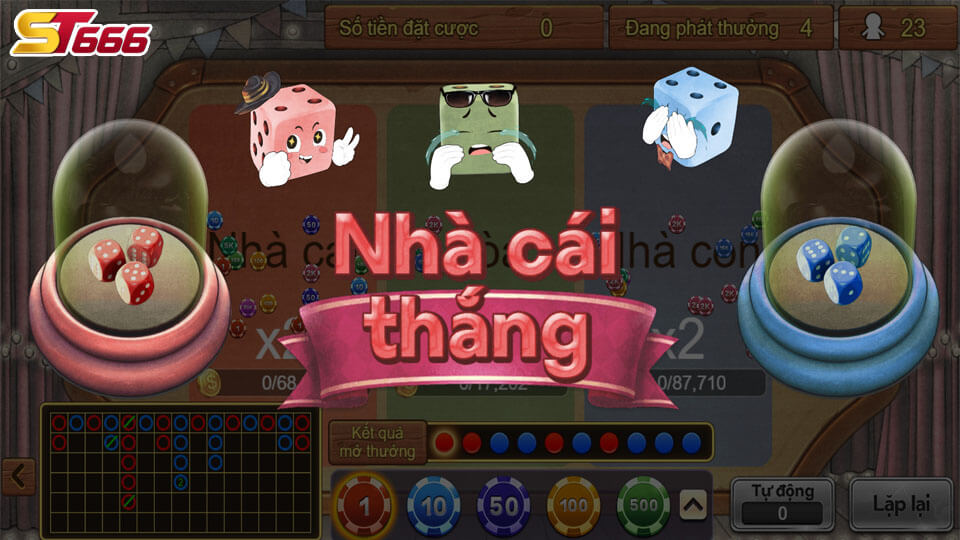 Game 3 con xúc xắc tại ST6666