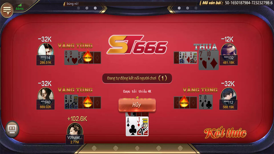 Cách Chơi Bài Cát Tê Cơ Bản Cho Người Mới Chơi Tại ST666 2 Game đánh bài cát tê tại ST6666