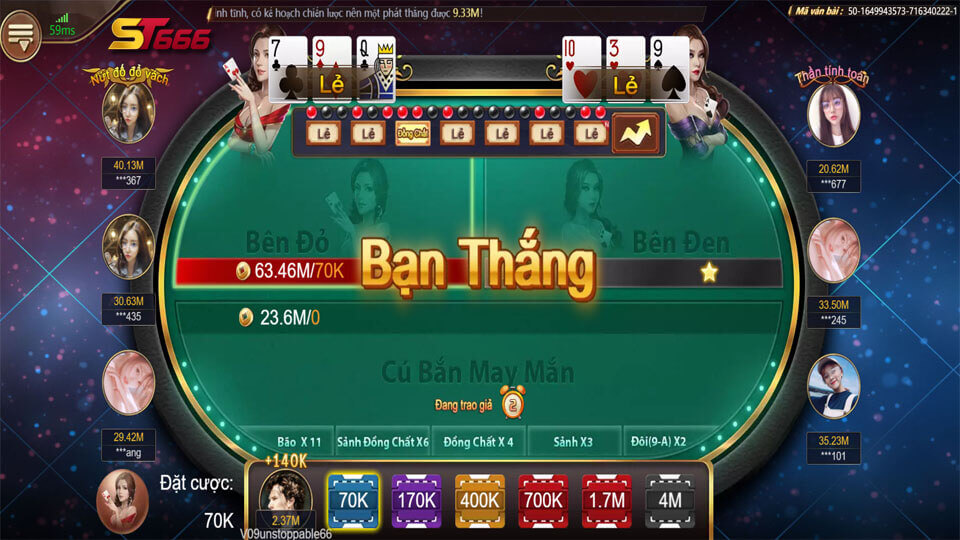 Tìm Hiểu Chi Tiết Về Game Đại Chiến Đỏ Đen Là Gì Tại ST666 3 Hướng dẫn chơi game đại chiến đỏ đen tại ST666