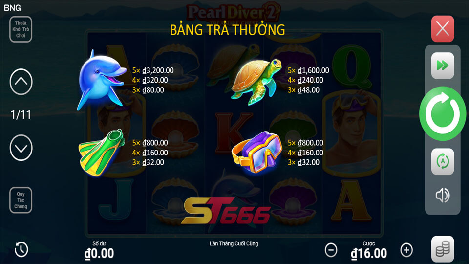 Pearl Diver 2 - Chơi Thử Miễn Phí Ngay Tại Nhà Cái ST666 2 Pearl Diver 2 St666 1
