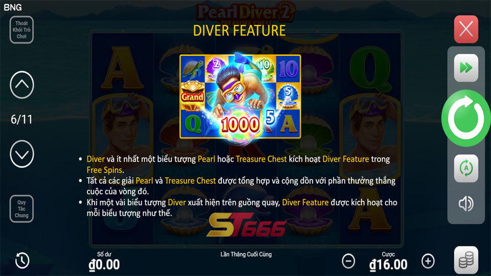 Pearl Diver 2 - Chơi Thử Miễn Phí Ngay Tại Nhà Cái ST666 7 Pearl Diver 2 St666 6
