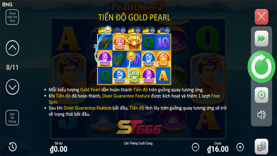 Pearl Diver 2 - Chơi Thử Miễn Phí Ngay Tại Nhà Cái ST666 9 Pearl Diver 2 St666 8