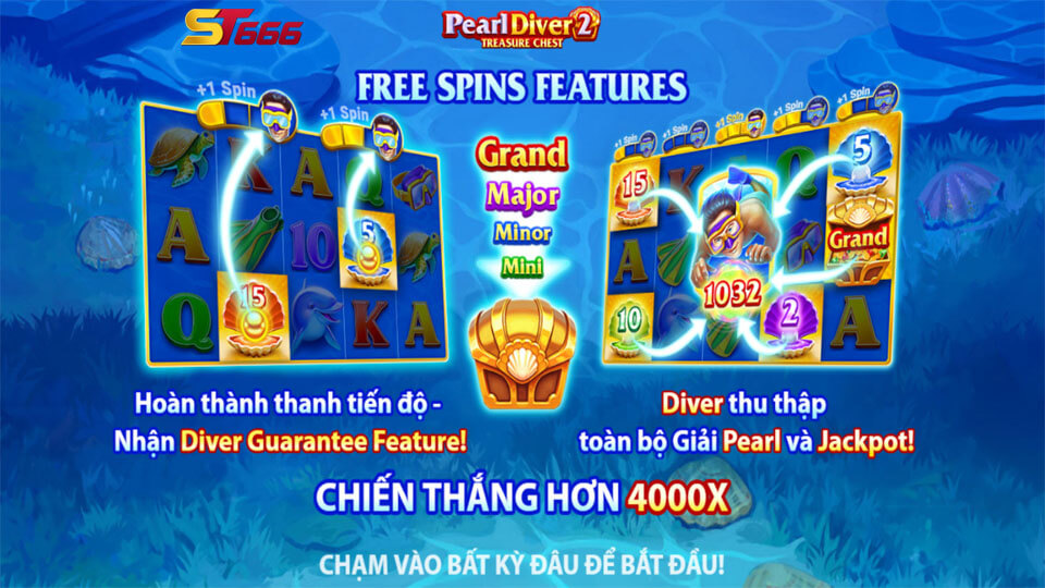 Pearl Diver 2 - Chơi Thử Miễn Phí Ngay Tại Nhà Cái ST666 1 Pearl Diver 2 - Link chơi không chặn tại nhà cái ST666