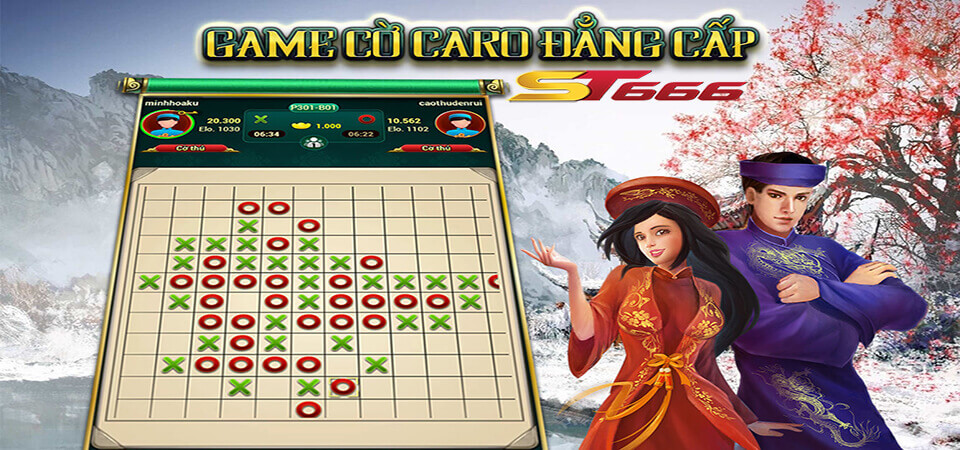 Luật Và Cách Chơi Cờ Caro Online Miễn Phí Ăn Tiền Thật 3 Game cờ caro online hay nhất tại ST666