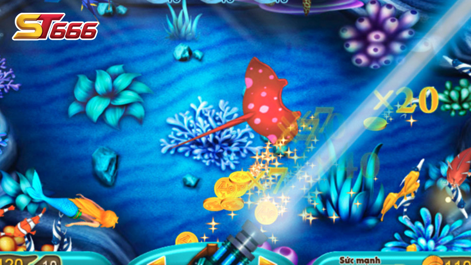 Ra Mắt Game Bắn Cá Biển Sâu Siêu Hấp Dẫn Tại ST666 3 Bắn cá dưới biển tại st6666