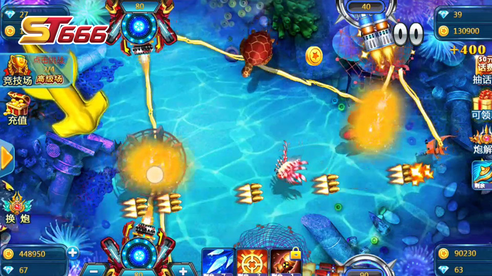 Game bắn cá 2 người