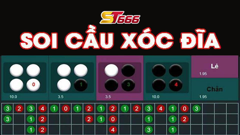 Những Cách Soi Cầu Chẵn Lẻ Xóc Đĩa Giúp Bạn Nhanh Thắng 2 Soi cầu chẵn lẽ xóc đĩa St666