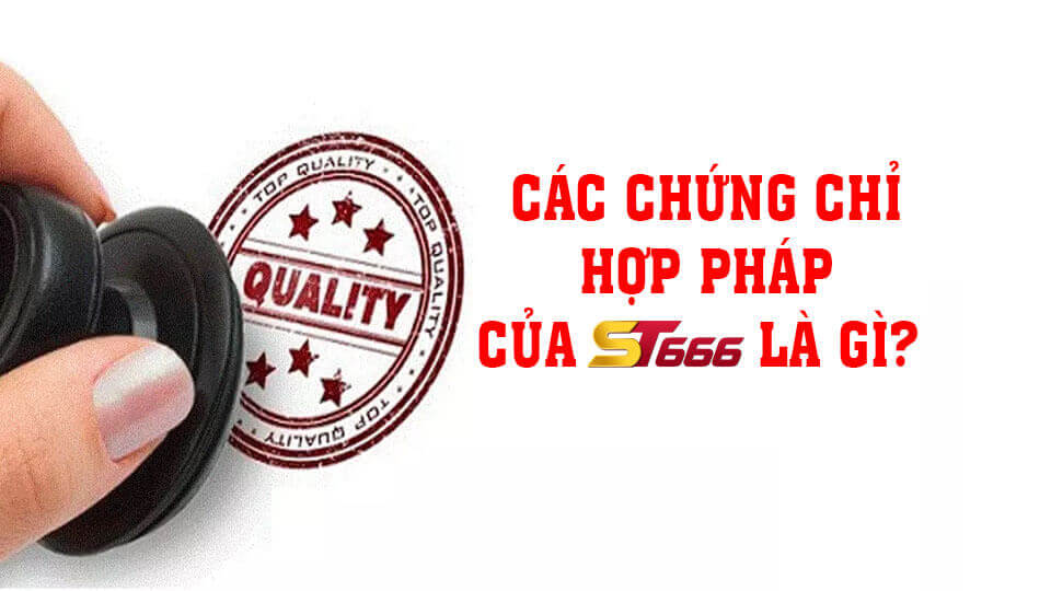 Các Chứng Chỉ Hợp Pháp Của ST666 Là Gì? Bạn Đã Biết?