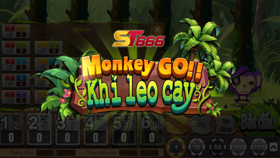 Game Khỉ Leo Cây ST666 - Giải Trí Vui Nhộn Chơi Là Có Tiền