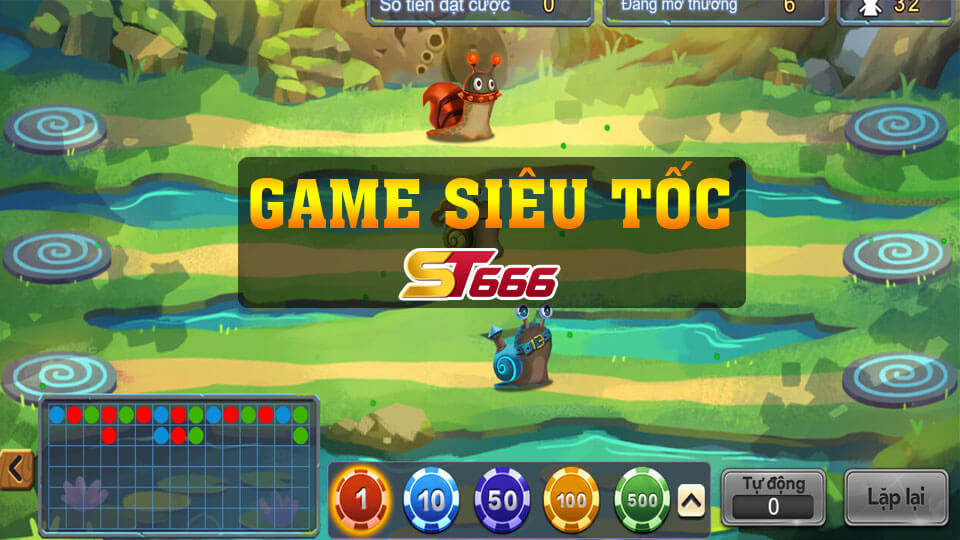 Game Siêu Tốc - Trò Chơi Kiếm Tiền Cực Đơn Giản Tại ST666