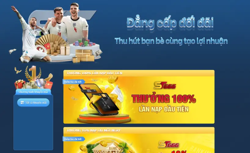 Thông Tin Về ST666 Và Những Trò Chơi Nhà Cái Cung Cấp 1 nhà cái st666