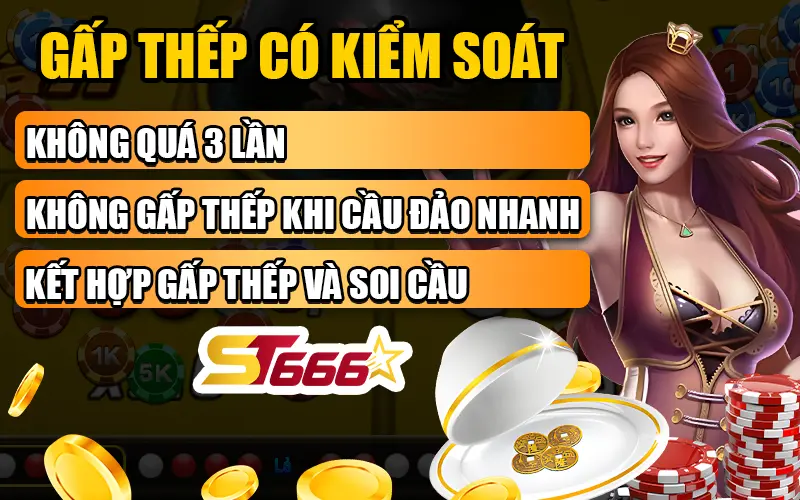Học Cách Đánh Xóc Đĩa Không Thua Nhờ Kỹ Năng Đọc Vị Bảng Cầu Từ Cao Thủ 3 Đánh gấp thếp có kiểm soát
