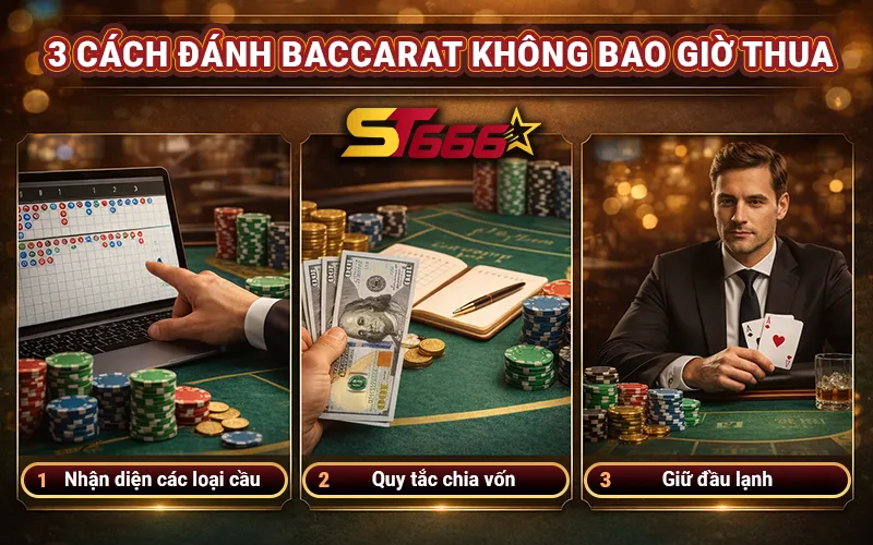 Cách Đánh Baccarat Không Bao Giờ Thua Giúp Bạn Từ Người Mới Thành Cao Thủ 2 Cách đánh Baccarat
